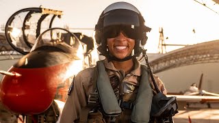 Soaring! Meet Madeline "Maddy" Swegle, 1st Black woman US Navy tactical jet pilot