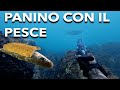 Pesco un cefalo e lo mangio nel panino