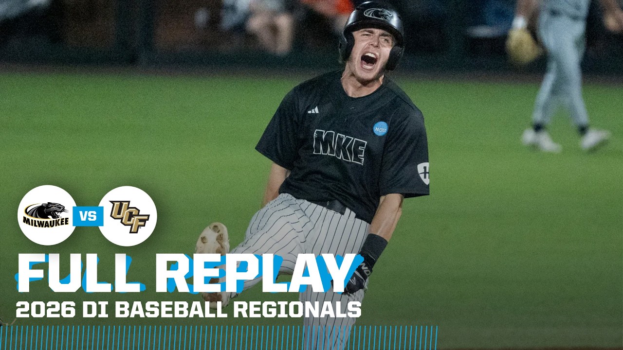 Milwaukee vs. UCF: 2026 NCAA baseball regionals Game 4 | FULL REPLAY