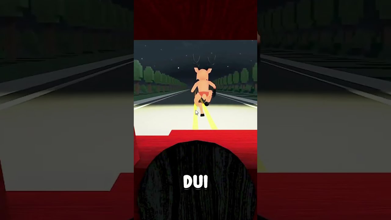 Driving In My Core Right After A Beer Hey That Bump Is Shaped Like Deer 
