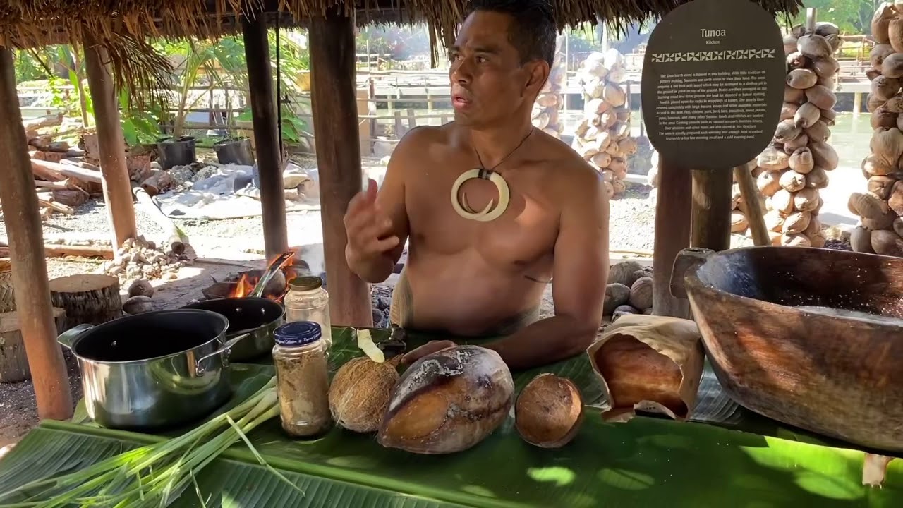 How to make siamu popo ( coconut jam)