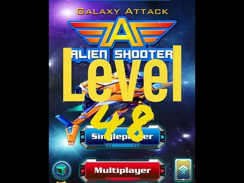 Galaxy Attack Alien Shooter Level 48 Gameplay | Scarabaeinae BOSS