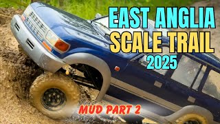 Part 2! RC Mud Bath! Super Scale TRX4 Land Cruiser LC80 vs The Quarry At EAST Anglian Scale Trail!