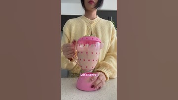 Orange Blossom Smoothie!! #strawberryshortcake #smoothie #blender