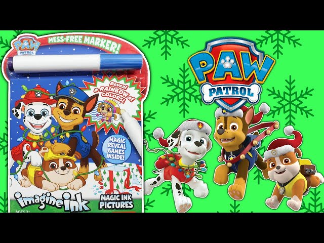 Paw Patrol Imagine Ink Coloring Book With Mess-free Magic Ink