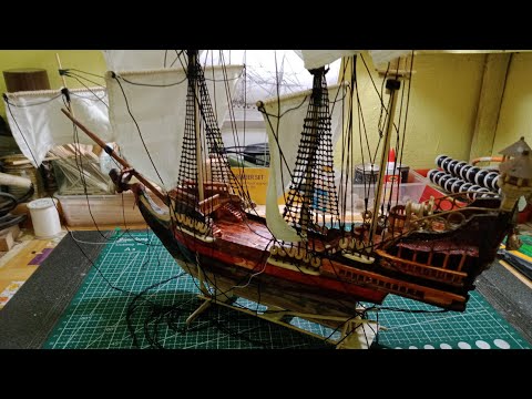 Queen Anne&rsquo;s Revenge Ship model