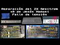 Reparación ZX Spectrum + 2 de Jesús Manuel, fallo de tensión en el regulador 7805