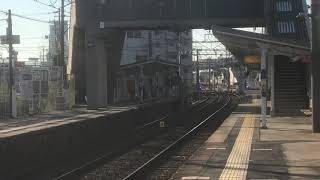 阪神8000系タイプⅢ−タイプⅡ(8221F)直通特急阪神大阪梅田行き 大蔵谷駅通過