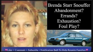 1995 Cold Case: Brenda Starr Snouffer. FL plate: LEA14U. Part 2: The Orlando Possibility