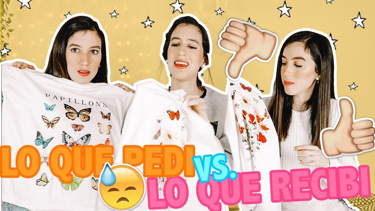 Lo Que Pedí vs. Lo Que Recibí | Ropa China- SHEIN ♡Trillizas | Triplets