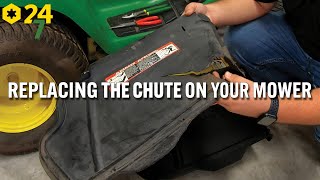 How to Replace John Deere Mower Chute Thumbnail