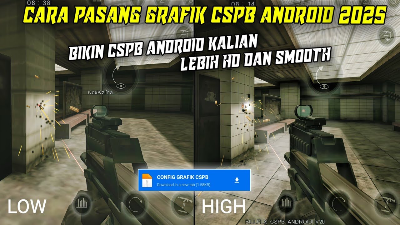 CARA PASANG GRAFIK CSPB ANDROID 2025 | BISA SEMUA JENIS CSPB
