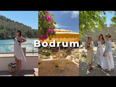 Girls trip to Bodrum⎢exploring hidden gems, yacht day, slow mornings & vineyard dinner