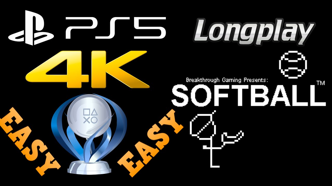 Softball Breakthrough Gaming Arcade Playstation 5 Longplay 4K Easy softball-breakthrough-gaming-arcade-playstation-5-longplay-4k-easy