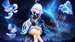 : Iridescent Arataki Rockin' for Life Tour de Force of Awesomeness Furina Theme 0 Fail + one 10 pull