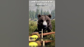 How to Kill A BEAR in ICARUS #Shorts