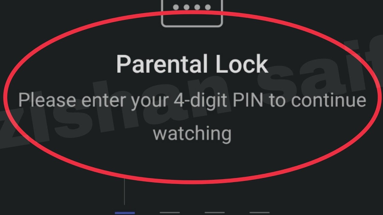 Hotstar Fix Parental Lock Please enter your 4 digit PIN to continue watching Problem Solve