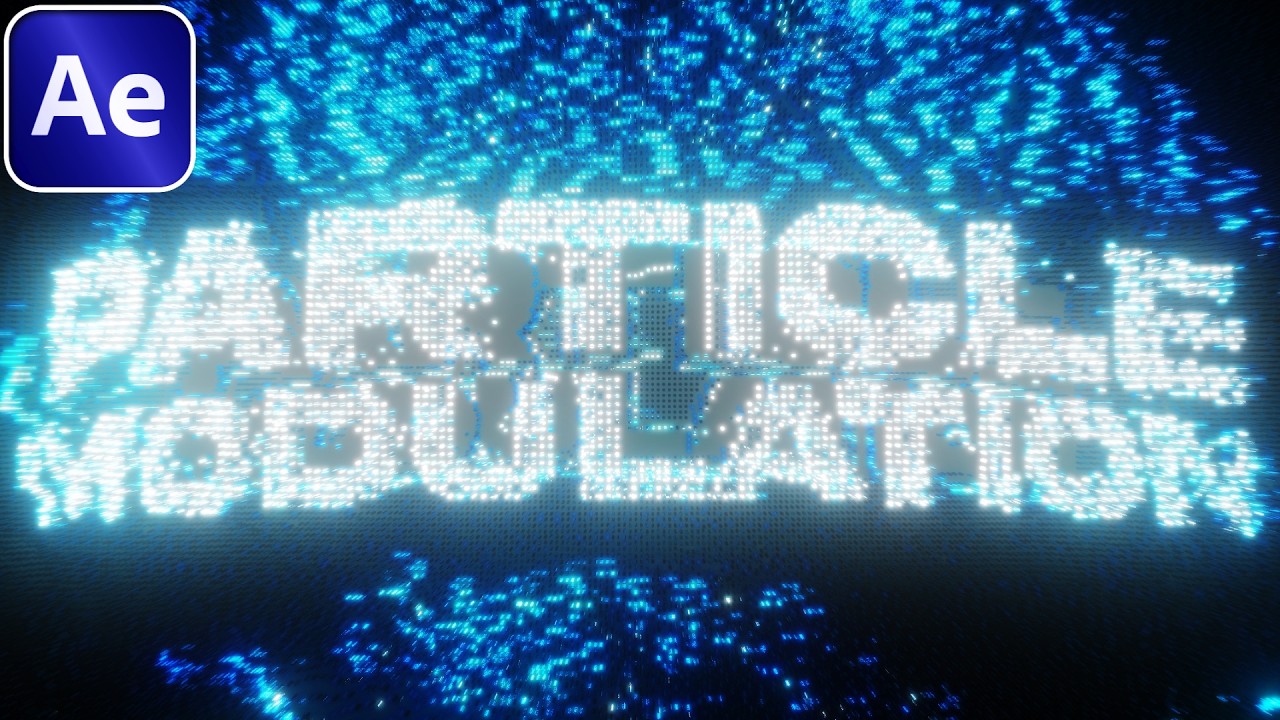 Particle Modulation Effect in After Effects (NO PLUGINS) - YouTube