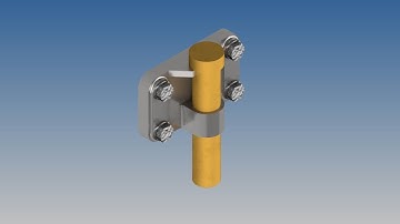 Autodesk Inventor 2019 exercise model for beginners-H3 Assembly