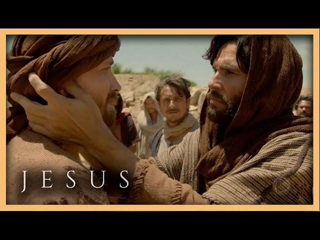 Jovem surdo é curado por Jesus | NOVELA JESUS class=