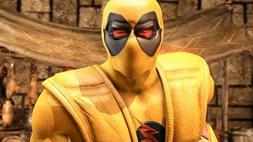 Reverse-Flash Deadpool Reptile Vs Sinestro Ermac PC Mod All Intro Dialogues 4K Ultra HD