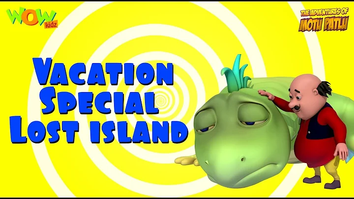 Motu Patlu Cartoons In Hindi |  Animated cartoon | vacation special lost island | Wow Kidz