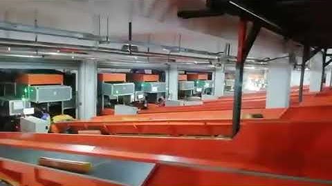 Five sided DWS equipment with telescopic conveyor