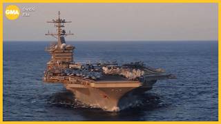 USS Abraham Lincoln heading home from Middle East