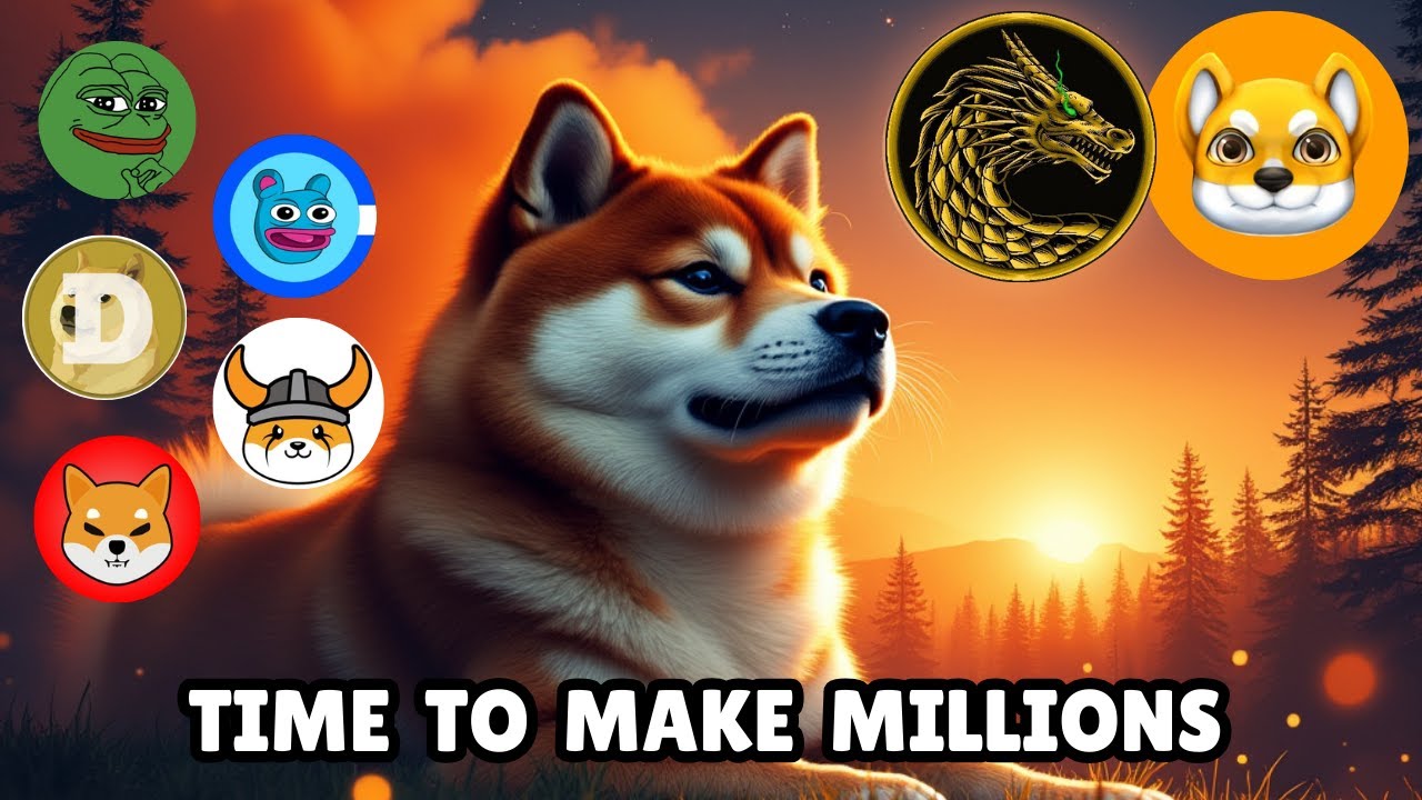 THE BEST CRYPTO MEMECOINS TO BUY NOW - TURN 1K TO 1 MILLION $ !! - YouTube