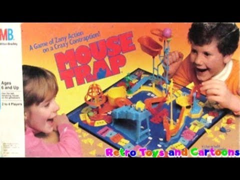 1990 Mouse Trap Board Game Commercial, board game, television advertisement,  song