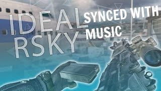 Music synced with MW2 Trickshot