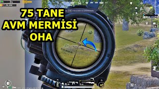 75 TANE AVM MERMİSİ TOPLAYAN BATUR  ONE MAN SQUAD PUBG MOBİLE