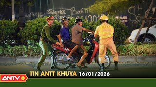 Tin tức an ninh trật tự nóng, thời sự Việt Nam mới nhất 24h khuya ngày 16/1 | ANTV screenshot 1