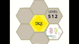 2048 All Tiles 1-512 hexic