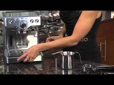 Video Breville 800esxl 15 bar triple priming die cast espresso machine