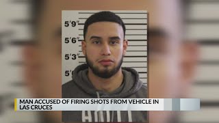 Man arrested after shooting from his vehicle in Las Cruces