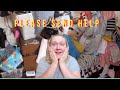 CLEANING MY DEPRESSION ROOM!!