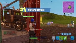 Clutch Finish For Random Kids First Win - Fortnite Battle Royale