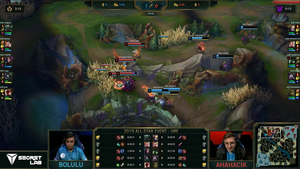 First Fight at Urf All-Star game