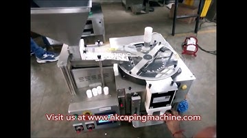 Semi Automatic Tablet Counting and Filling Machine