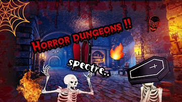 I made a Horror/Mysterious Dungeon Environment in Unreal || UE4 || Level Design