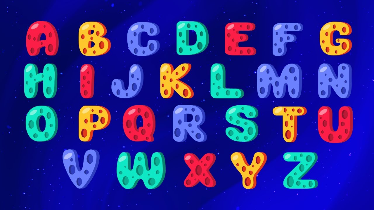 Colourful Phonics Alphabet Song for Kids 🎶| Learn ABC with Bright 3D Letters 🌈 | Fun Learning Video!