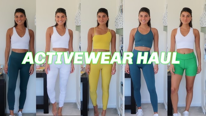 SET ACTIVE TRY ON HAUL & REVIEW  SCULPTFLEX Size Small and Medium 