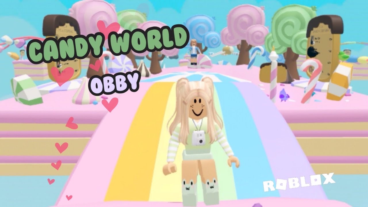 Roblox - ACHAMOS O POTE DE OURO (Candy World Obby)