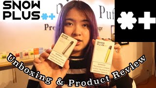 Snowplus Spark Fresh Unboxing  Snowplus Lite U0026 Pro Gold Review Ft Premium Puff  Philippines 2021
