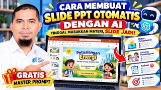 How to Automatically Create PPT Slides with AI | Just Enter the Content and Your Slides Are Done!
