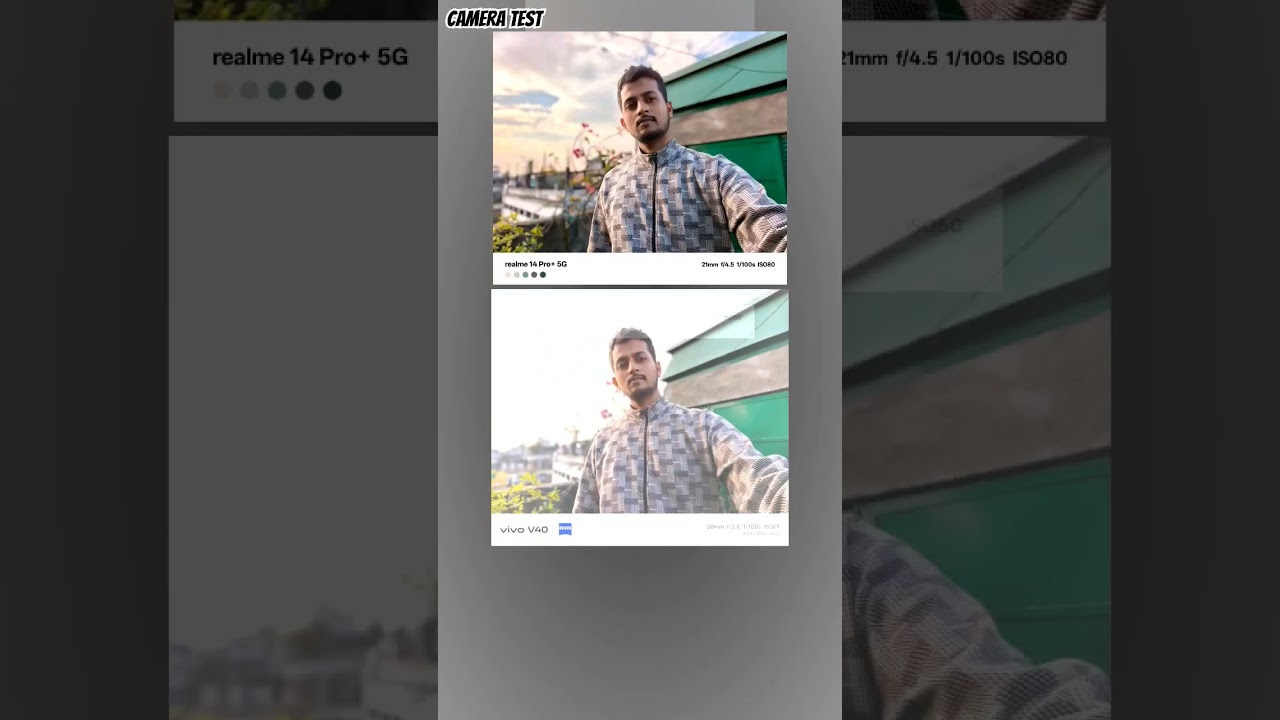 Realme 14 Pro+ Vs Vivo V40 Camera Test!! 