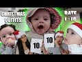 RATING OUR BABY&#39;S CHRISTMAS OUTFITS!! | Vlogmas Day 5