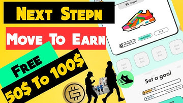 Stepn (GMT) 50$~100$ Free Move To Earn, Step App, Stepn Gmt, #Stepn @incomexpertajay