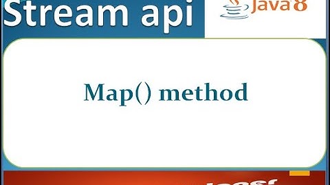 03.  Map function in Stream API